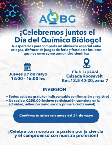 Celebración Día del Químico Biólogo. 